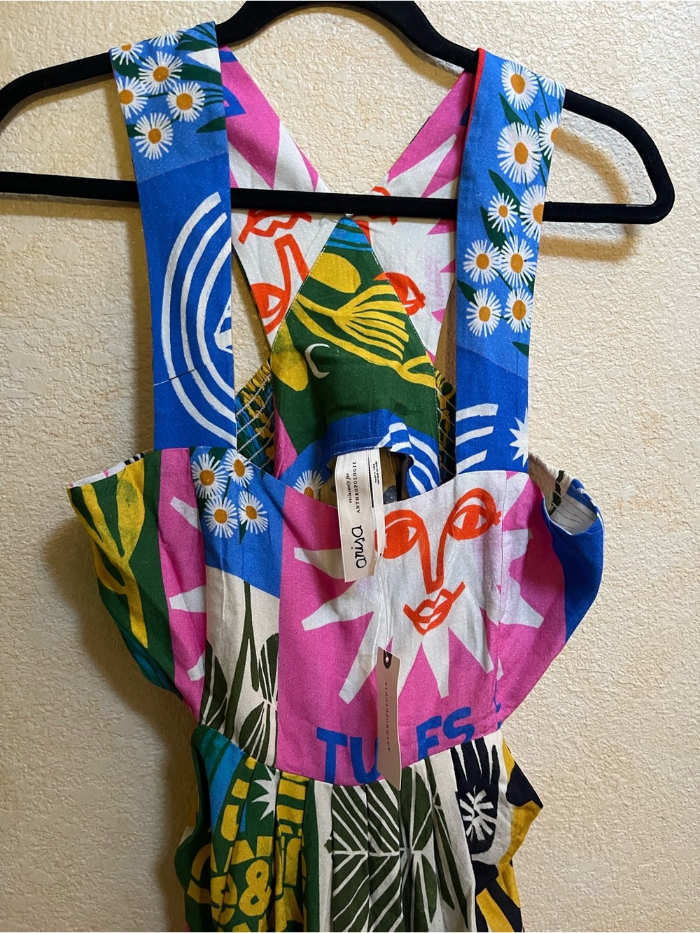 Anthropologie The Piper Bandeau Cutout Maxi Dress Anisa Makhoul Ed. NWT Size M - Picture 8 of 12